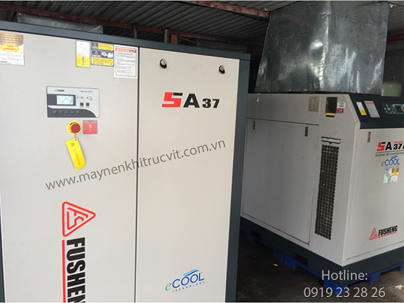 Dịch vụ bảo dưỡng-sửa chữa máy nén khí Fusheng tại Minh Phú, Fusheng air compressor repair service, Service of Fusheng air compressor repair.