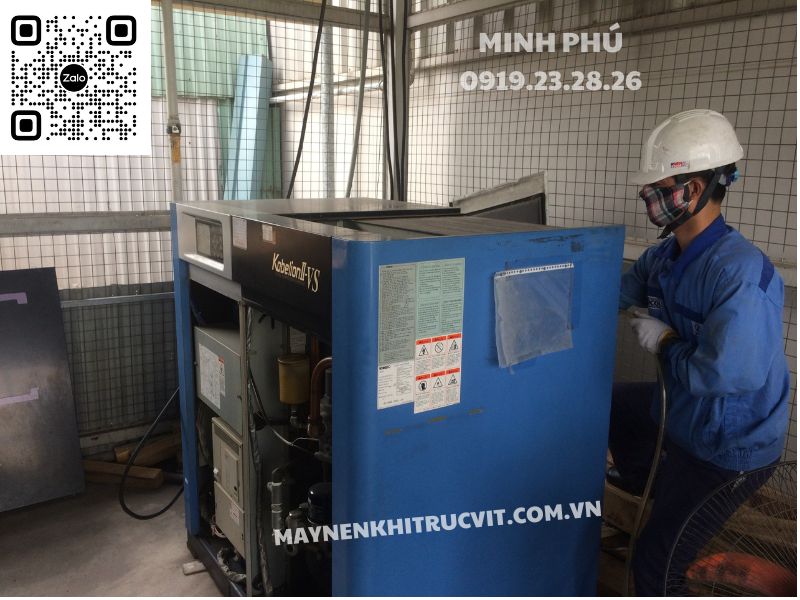 Kiểm tra hàng ngày máy nén khí Kobelco - Bảo dưỡng máy nén khí Kobelco