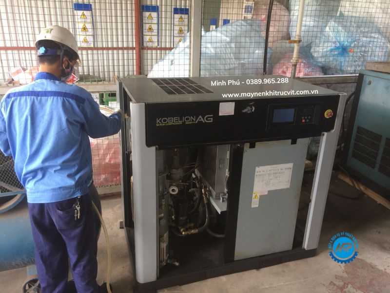 Khi nào cần bảo dưỡng máy nén khí Kobelco 22Kw (SG 370A-5, AG 390, SG 390, VS 420,...)?