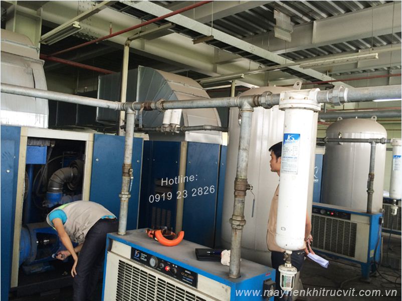 Khắc phục sự cố  máy nén khí Quincy