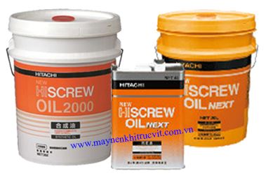 Dầu máy nén khí Hitachi New Hiscrew Oil Next