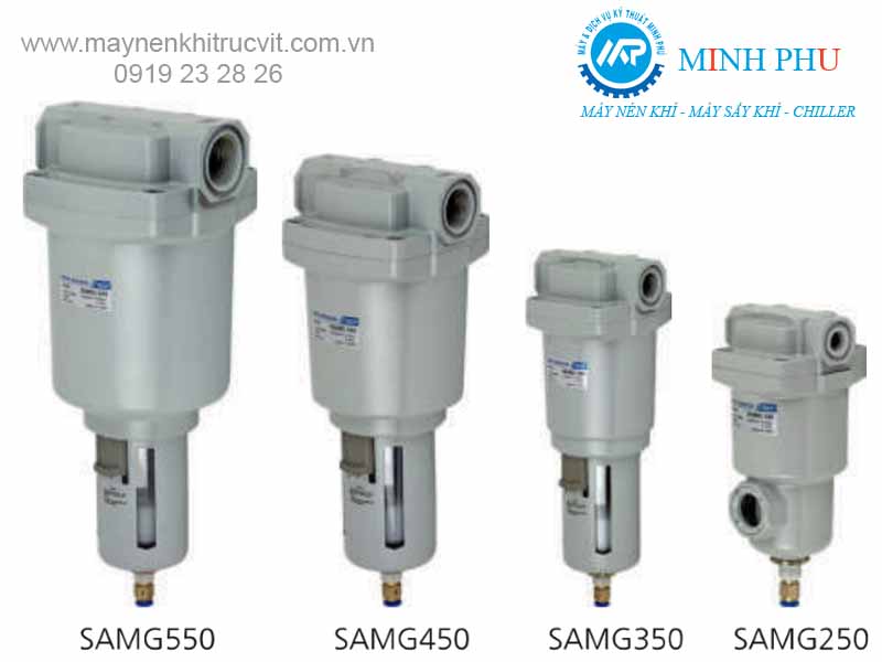 Bộ tách nước khí nén SAMG 250