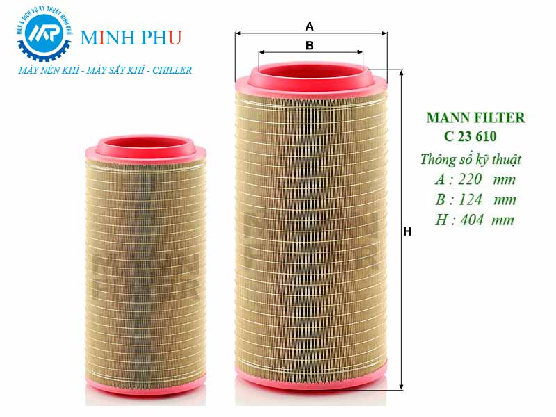 Lọc gió Mann Filter C23610