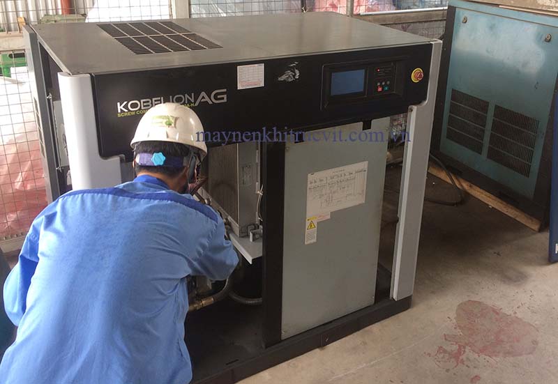 Bảo dưỡng máy nén khí Kobelco AG370