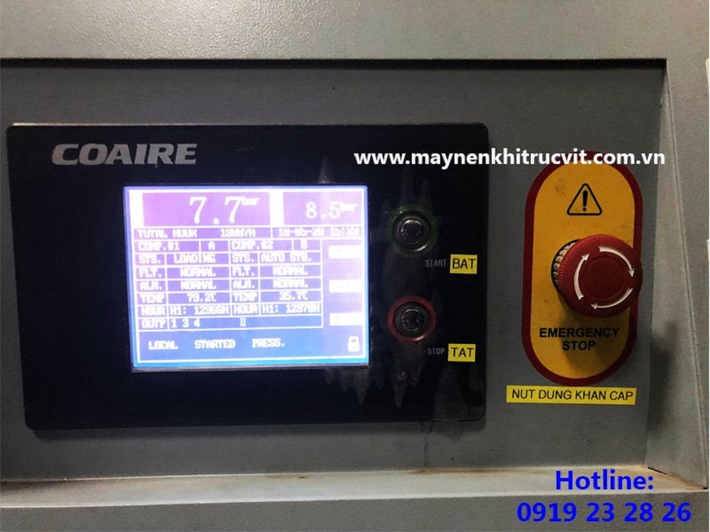 cau tao menu man hinh kyungwonbao duong may nen khi, sua chua may nen khi, bảo dưỡng máy nén khí, sửa chữa máy nén khí, air compressor repair service, air compressor maintanece service