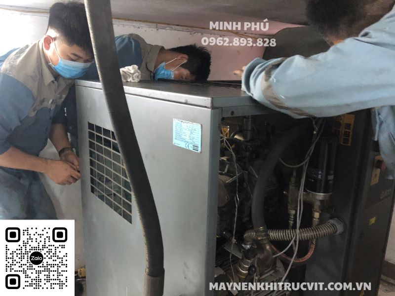 Bảo dưỡng máy nén khí Atlas Copco, Sửa chữa máy nén khí Atlas Copco, Atlas Copco air compressor repair sevice, Bao duong may nen khi Atlas Copco, Sua chua may nen khi Atlas Copco, Lỗi máy nén khí Atlasc Copco,