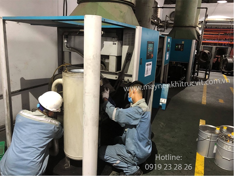 khac phuc su co va bao duong dinh ki,bao duong may nen khi, sua chua may nen khi, bảo dưỡng máy nén khí, sửa chữa máy nén khí, air compressor repair service, air compressor maintanece service