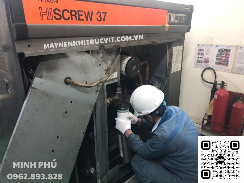 Bảng lỗi máy nén khí Hitachi, phụ kiện máy nén khí Hitachi, Tác hại của việc sử dụng vật tư kém chất lượng, vật tư máy nén khí Hitachi, 