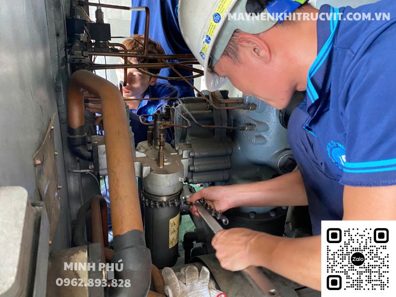 Vận hành máy nén khí Hitachi, Bảo dưỡng máy nén khí Hitachi, Sửa chữa máy nén khí Hitachi, Hitachi air compressor repair service, Bao duong may nen khi Hitachi, Sua chua may nen khi Hitachi