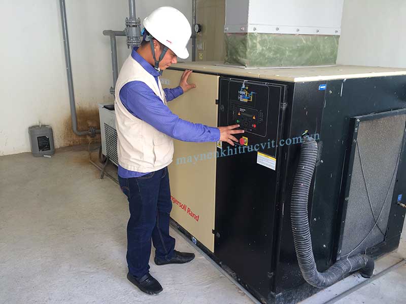 bao duong may nen khi ingersoll rand 37kw