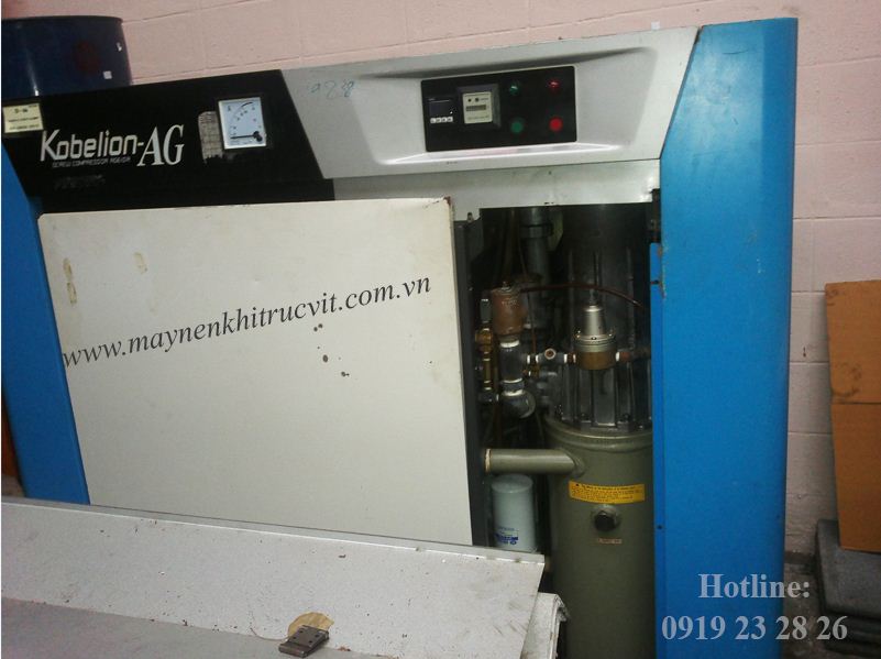 Dịch vụ bảo dưỡng, sửa chữa máy nén khí Kobelco tại Minh Phú, Kobelco air compressor repair service, Sự cố máy nén khí Kobelco AG370, Bảo dưỡng máy nén khí Kobelco AG370