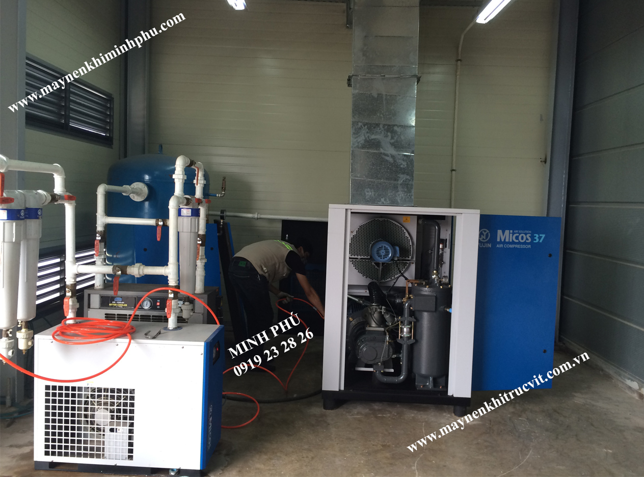 bao duong may nen khi micos 37 korea,bao duong may nen khi, sua chua may nen khi, bảo dưỡng máy nén khí, sửa chữa máy nén khí, air compressor repair service, air compressor maintanece service