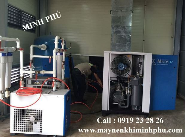 bao duong may nen khi yujin micos 37,bao duong may nen khi, sua chua may nen khi, bảo dưỡng máy nén khí, sửa chữa máy nén khí, air compressor repair service, air compressor maintanece service