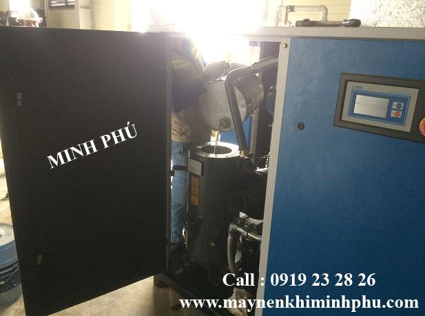 cach thay dau may nen khi yujin micos 37,bao duong may nen khi, sua chua may nen khi, bảo dưỡng máy nén khí, sửa chữa máy nén khí, air compressor repair service, air compressor maintanece service