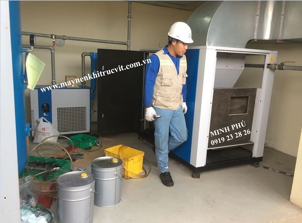 sua may nen khi micos 37 kw korea,bao duong may nen khi, sua chua may nen khi, bảo dưỡng máy nén khí, sửa chữa máy nén khí, air compressor repair service, air compressor maintanece service