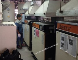 Hitachi   air compressor repair and maintenance