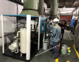 Hanshin air compressor repair and maintenance