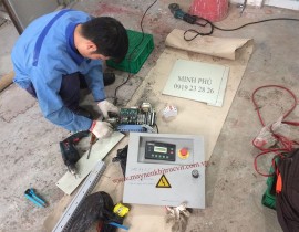 Repairing  air compressor  circuit and screen