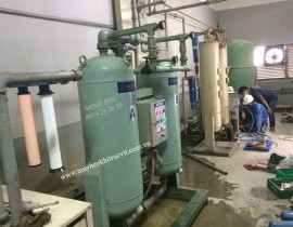 Replace piping filter element of air compressor