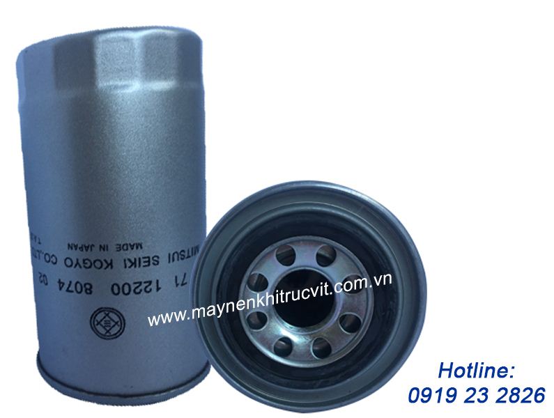 loc dau may nen khi mitsuiseiki 37kw,loc dau may nen khi, lọc dầu máy nén khí, phụ tùng máy nén khí, phu tung may nen khi, lọc nhớt máy nén khí, loc nhot may nen khi, compressor oil filter