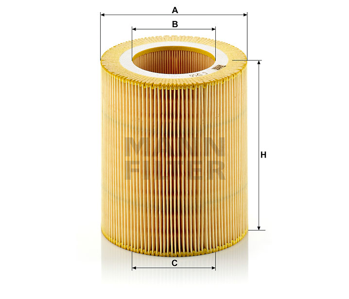 lọc gió Mann Filter C1250